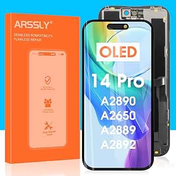Amazon.com: OLED 14 Pro LCD Screen Replacement for iPhone 14 Pro
